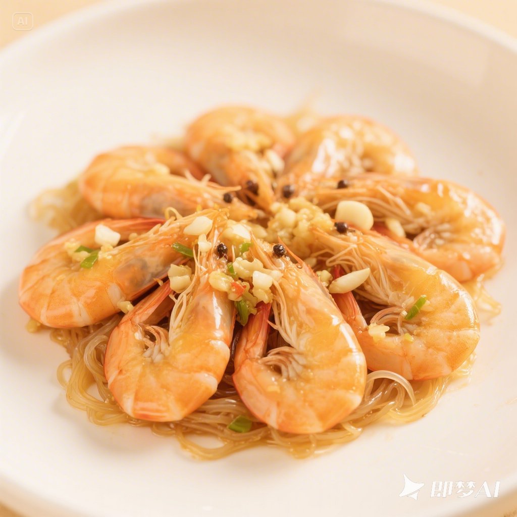 蒜蓉粉丝虾仁